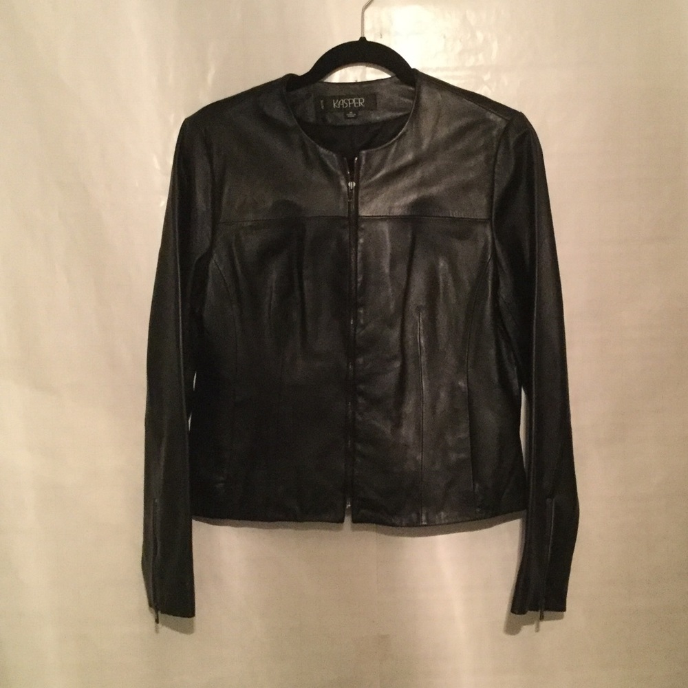 Kasper Leather Jacket